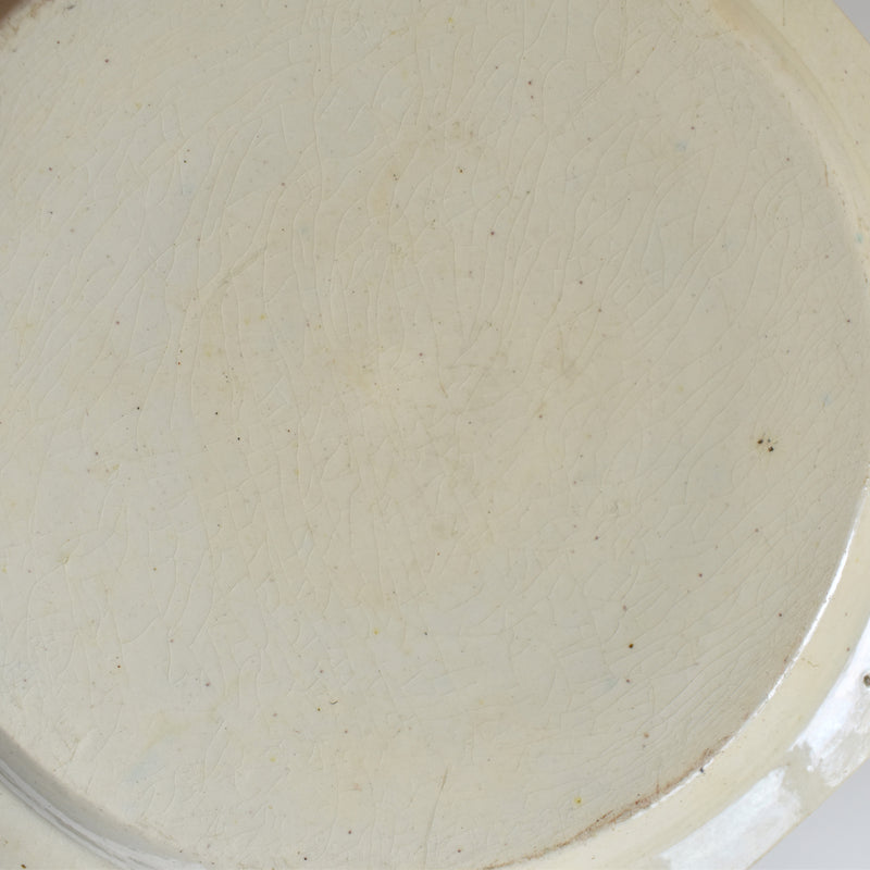 Antique Octagonal Plate, Liseret Vert C