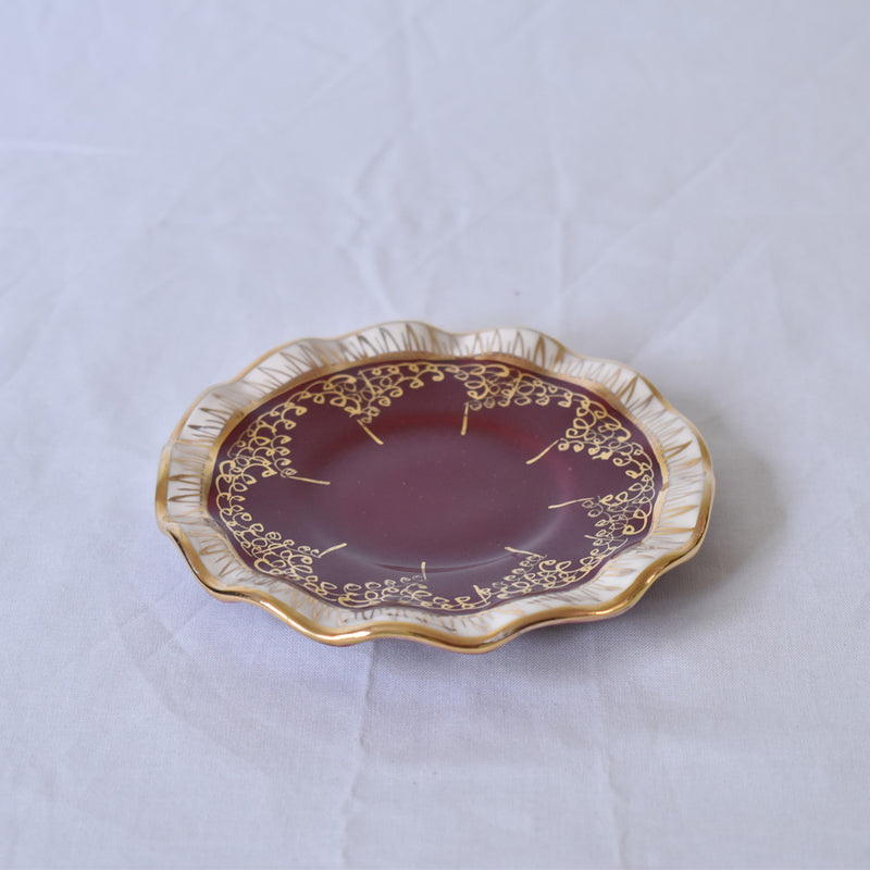 ア.ドラサンヴァル A.Dressinval コーヒーカップ＆ソーサー レッド A