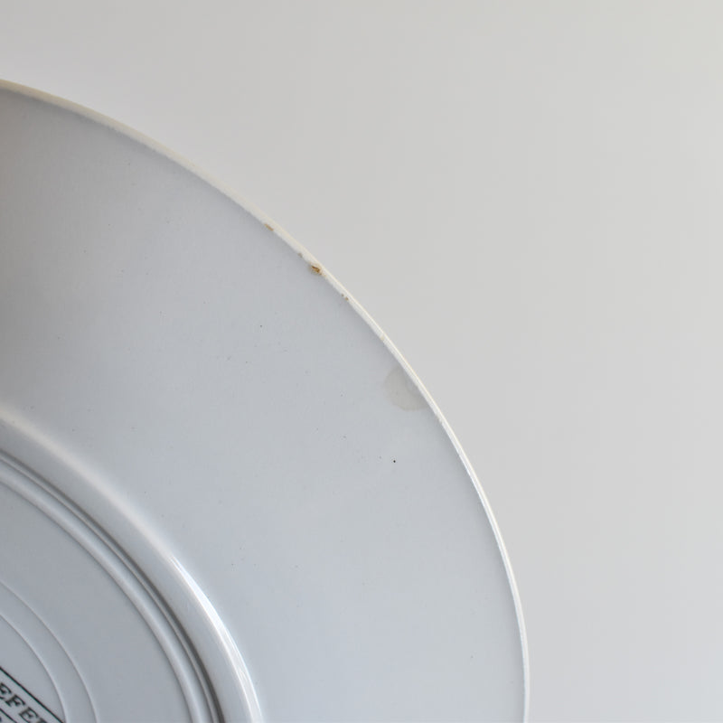 Vintage Plate: Digoin & Sarreguemines Efel B (On display at our Osaka store)