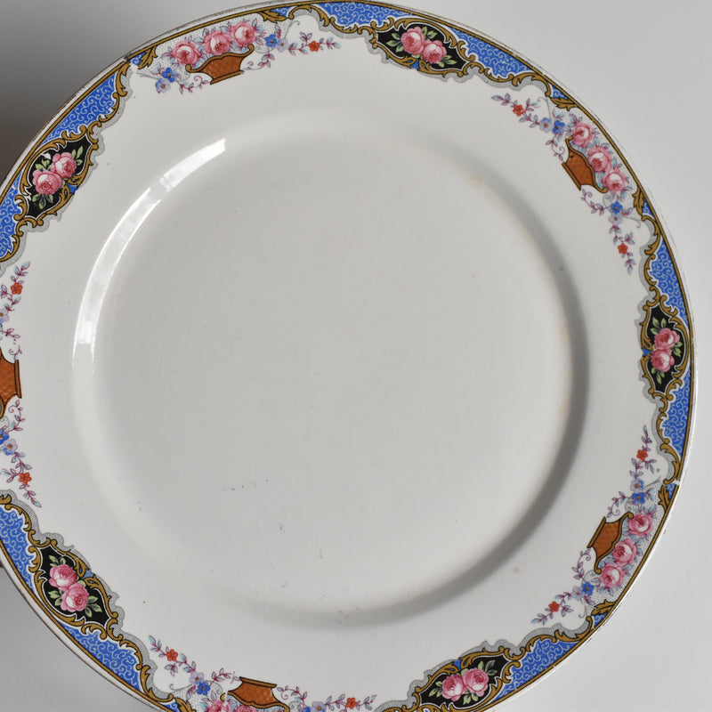 Vintage Dessert Plate Digoin & Sarreguemines 4027 D