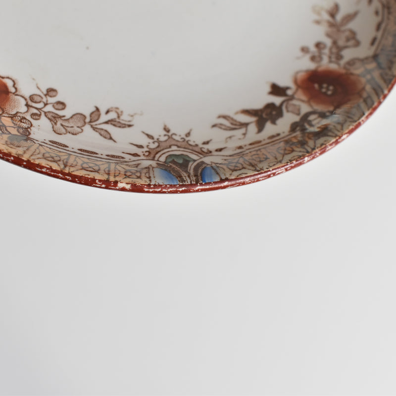 Antique cup & saucer Sarreguemines Kyoto C