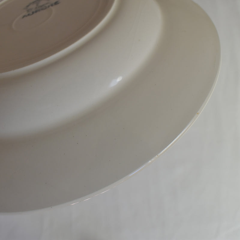 Antique Deep Plate Badonviller Aurore G