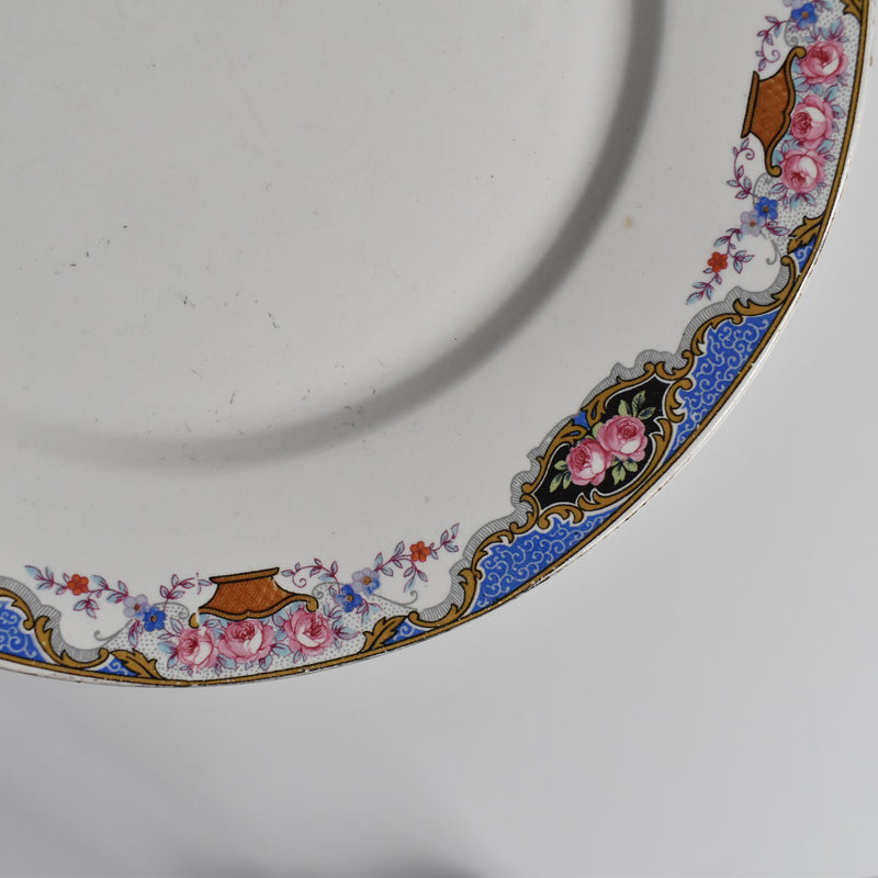 Vintage Dessert Plate Digoin & Sarreguemines 4027 D