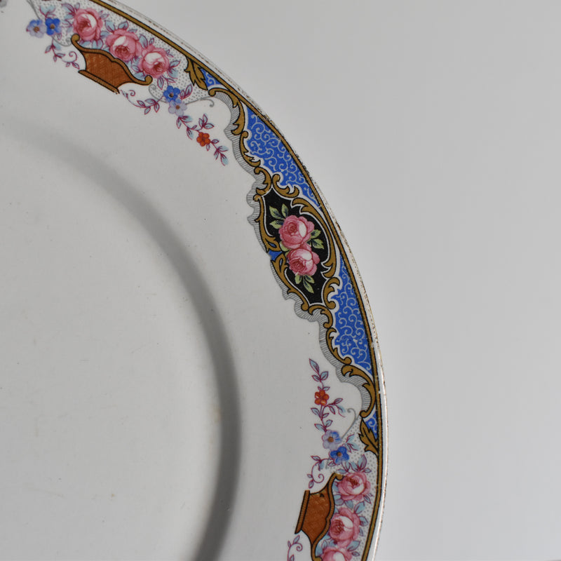 Vintage Dessert Plate Digoin & Sarreguemines 4027 D