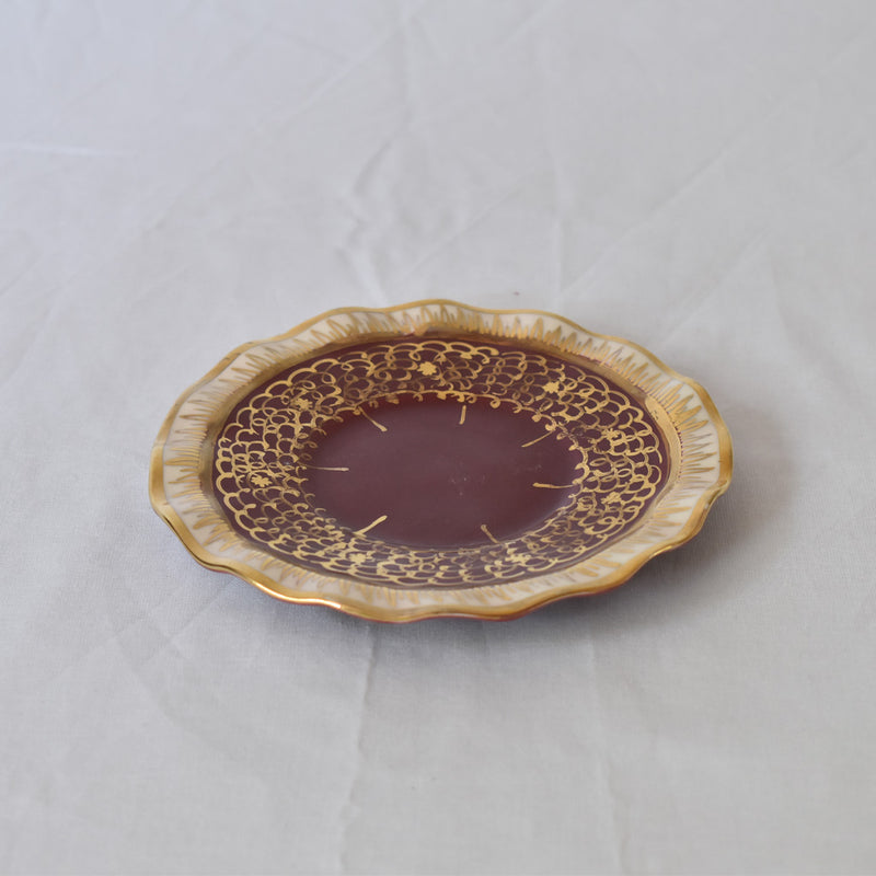 ア.ドラサンヴァル A.Dressinval コーヒーカップ＆ソーサー レッド B