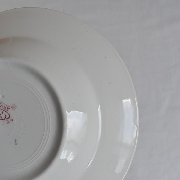 アンティーク深皿 K&Gリュネヴィル Platane A