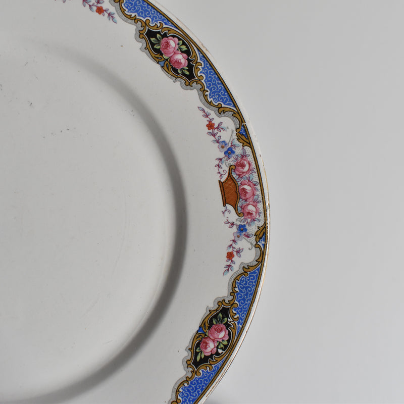 Vintage Dessert Plate Digoin & Sarreguemines 4027 D
