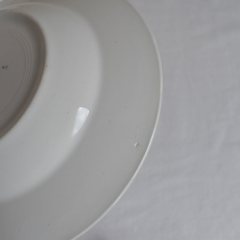 Antique Deep Plate K&G Luneville Platane A
