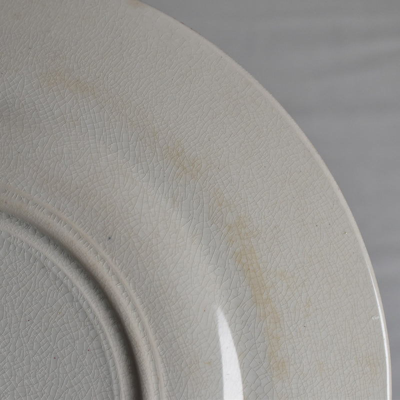 Antique Plate Lunéville Fontainebleau A