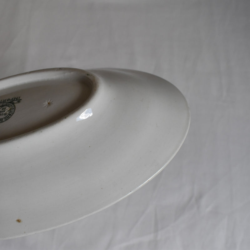 Antique Raviere Aux Lions de Faience