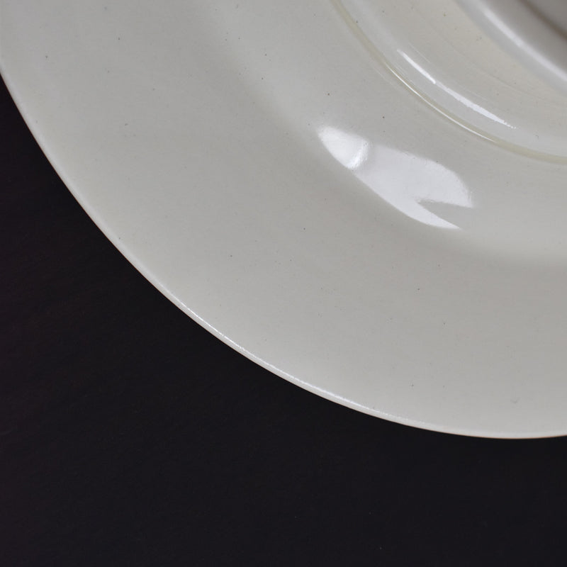 Antique Footed Plate Gien