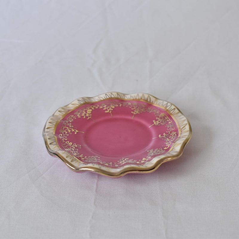 ア.ドラサンヴァル A.Dressinval コーヒーカップ＆ソーサー ピンク A