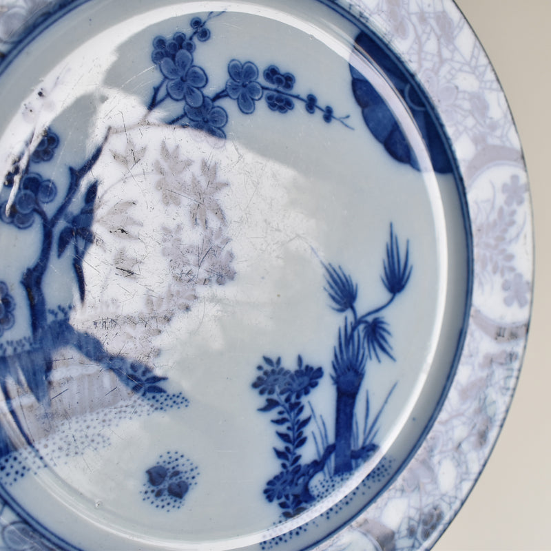 Antique Plate, Creil et Montereau, Japon, 21.5cm, F