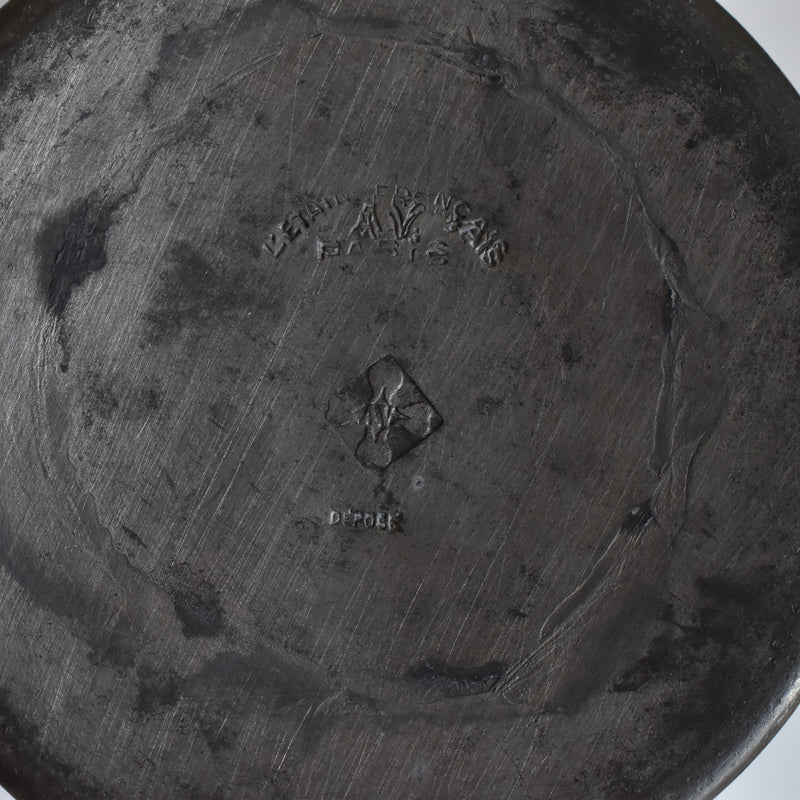 アンティークピューター 花瓶 A.VILLIEN