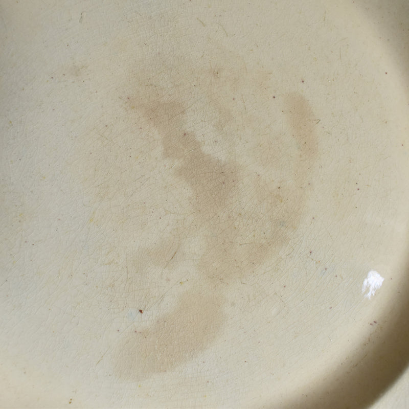 Antique Octagonal Plate, Liseret Vert C