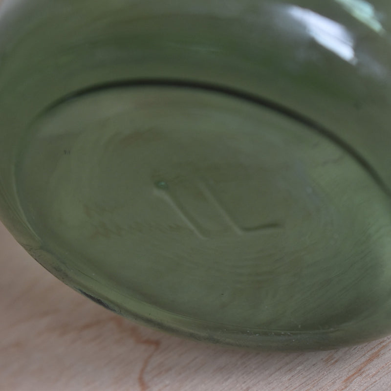 ヴィンテージ  ガラス　容器 L'ideal A