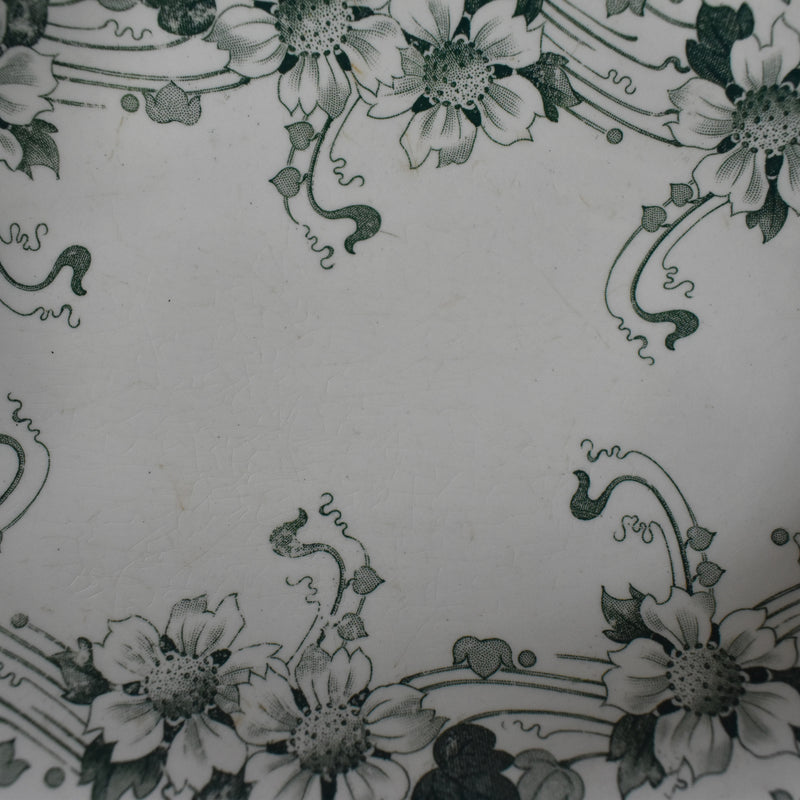 Antique Raviere Aux Lions de Faience