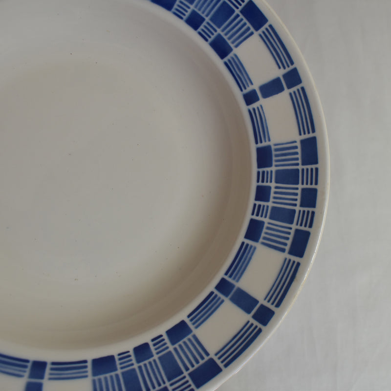 Antique Deep Plate Badonviller Aurore G