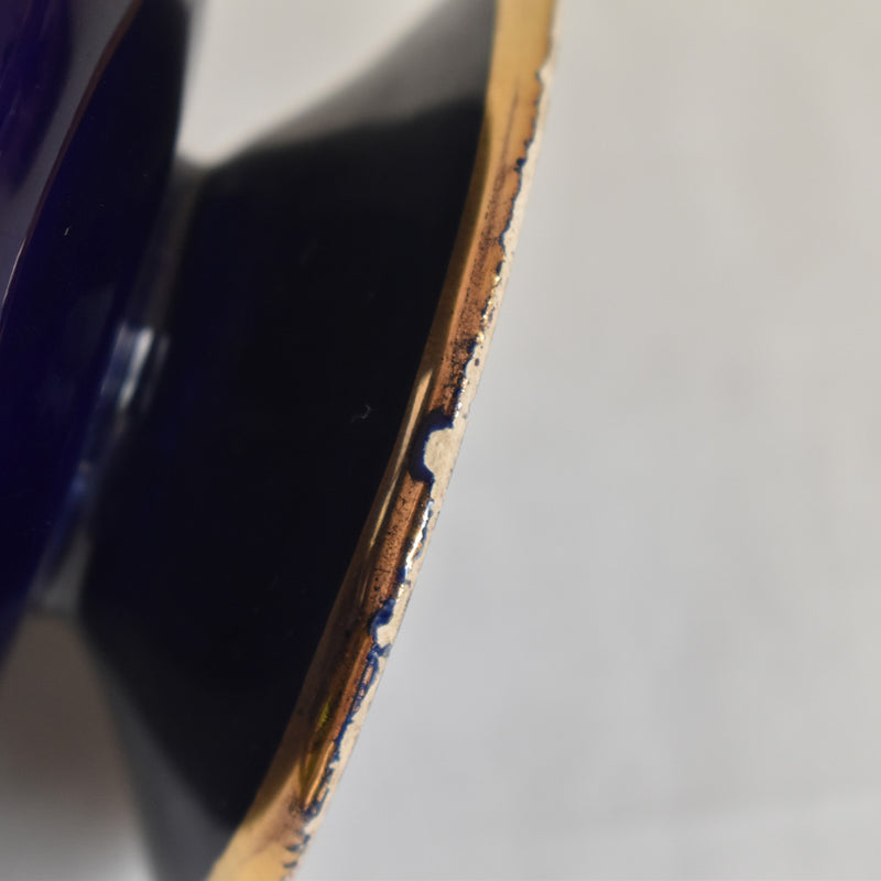 ア.ドラサンヴァル A.Dressinval チョコレートカップ ダークブルー A