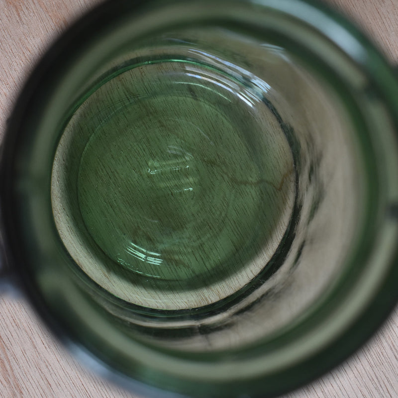 ヴィンテージ  ガラス　容器 L'ideal A