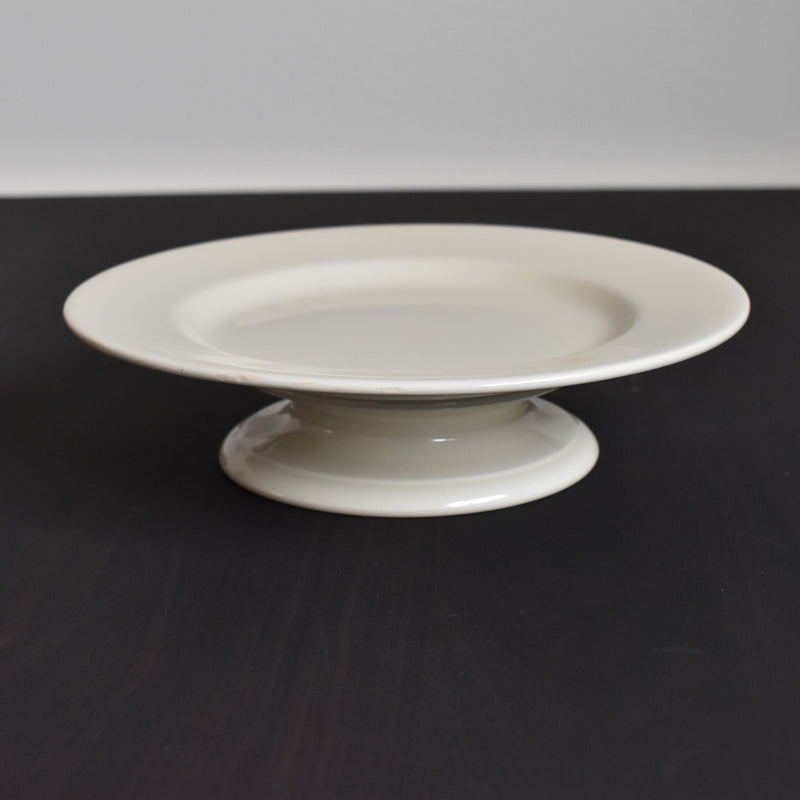 Antique Footed Plate Gien