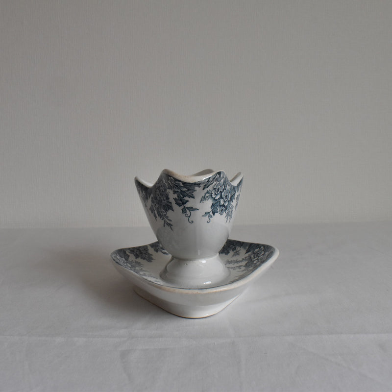 Antique Sauce Boat, Saint Amand and Hamage, Marie-Louise