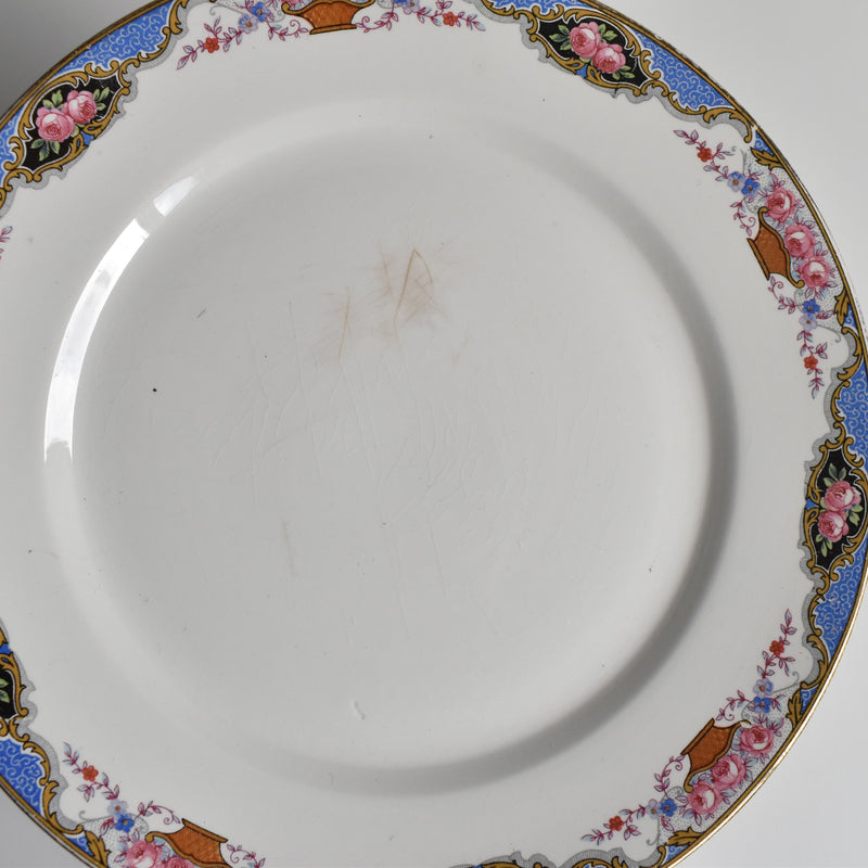 Vintage Dessert Plate Digoin & Sarreguemines 4027 E