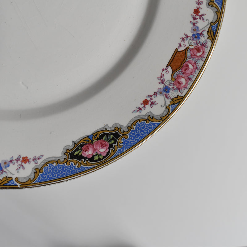 Vintage Dessert Plate Digoin & Sarreguemines 4027 E