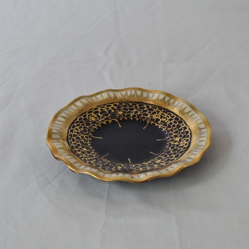 ア.ドラサンヴァル A.Dressinval コーヒーカップ＆ソーサー ブラウン