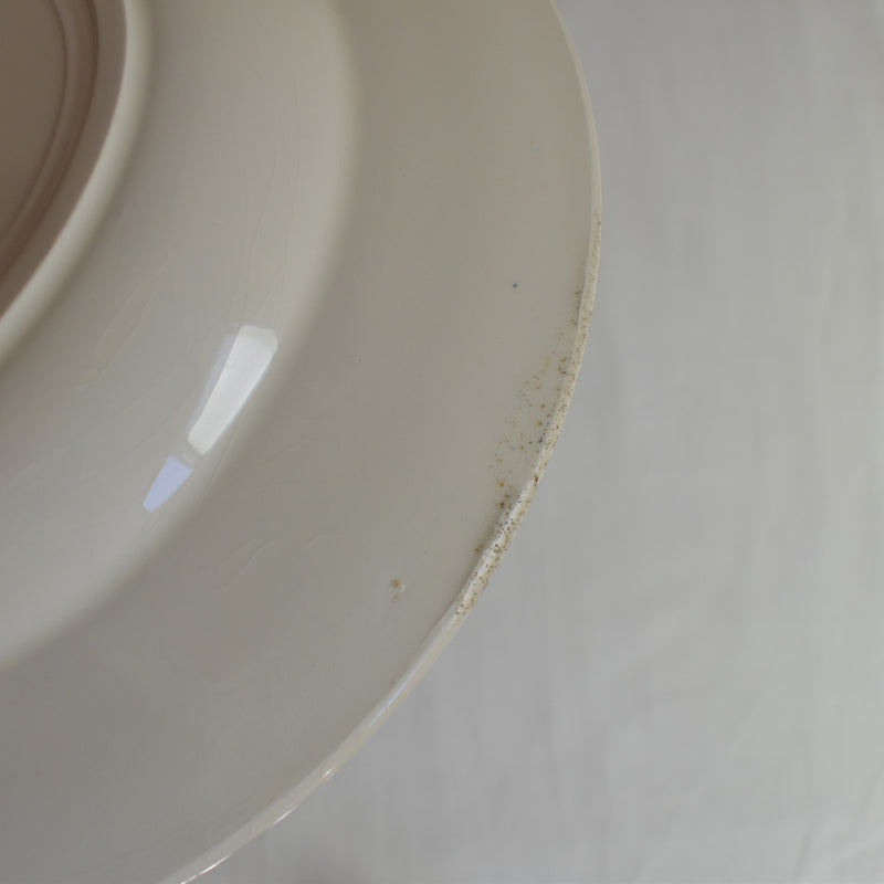 Antique Deep Plate Badonviller Aurore H