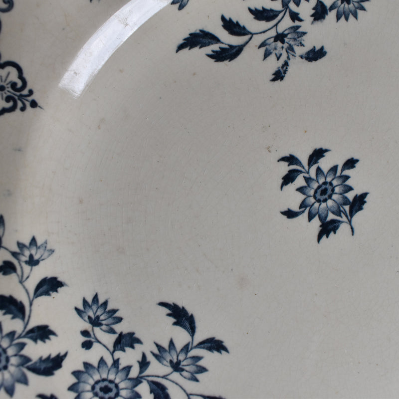 Antique Plate, Sarreguemines "Moscou"