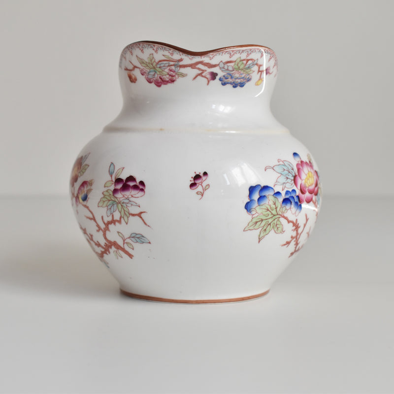 Antique Creamer, Sarreguemines Minton 252