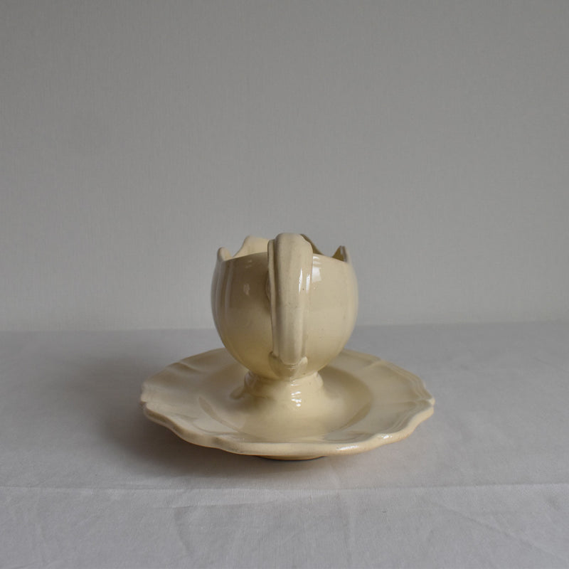 Antique Digoin & Sarreguemines Sauce Boat
