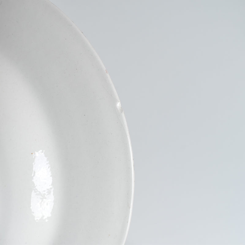 Vintage Deep Plate English Style Rouge G