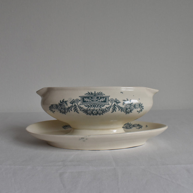 Antique Sauce Boat, Longchamp Lutece