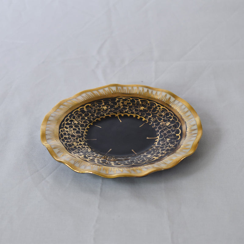 ア.ドラサンヴァル A.Dressinval コーヒーカップ＆ソーサー ブラック