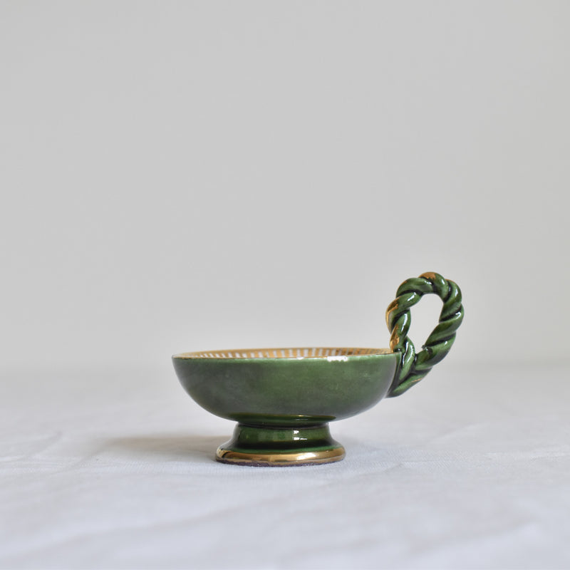 ア.ドラサンヴァル A.Dressinval ミニカップ 3cm ダークグリーン B