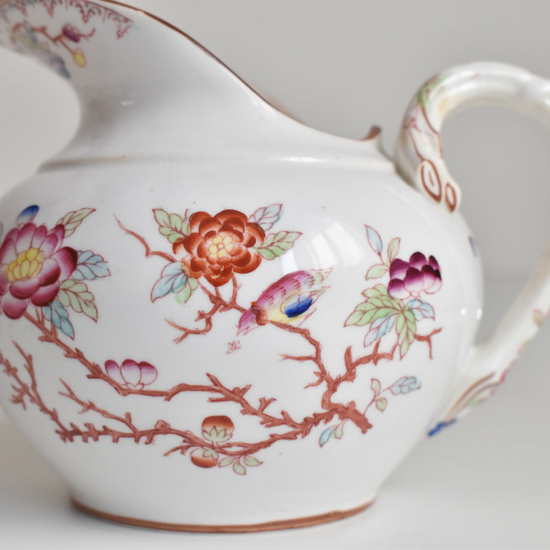 Antique Creamer, Sarreguemines Minton 252