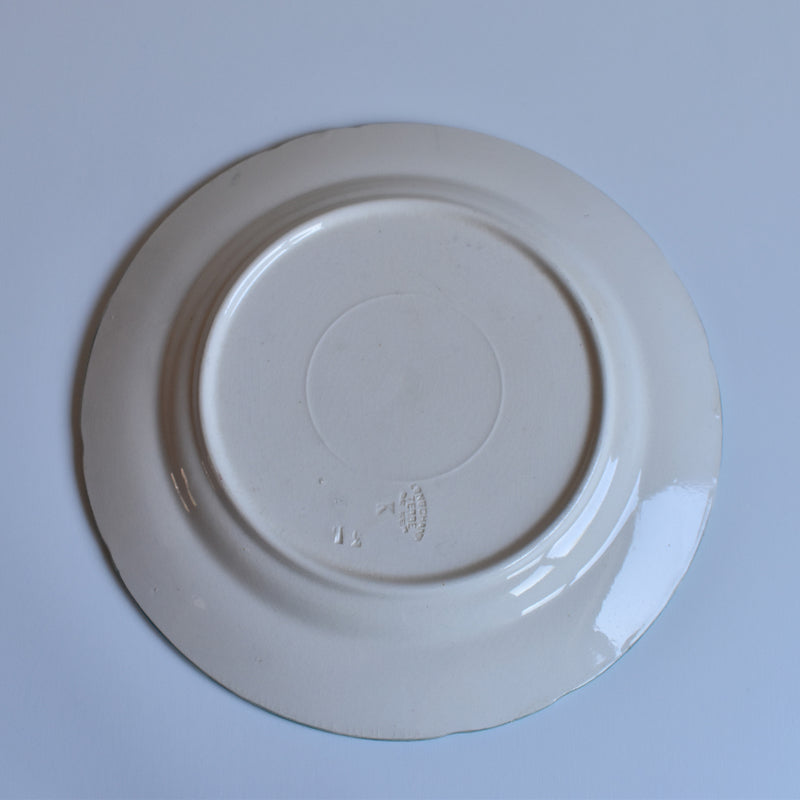 Antique Plate Longchamp Petite Roses A