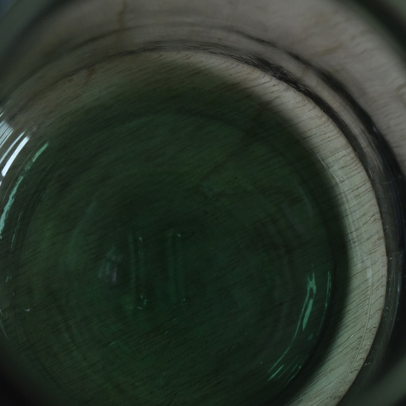 ヴィンテージ  ガラス　容器 L'ideal B