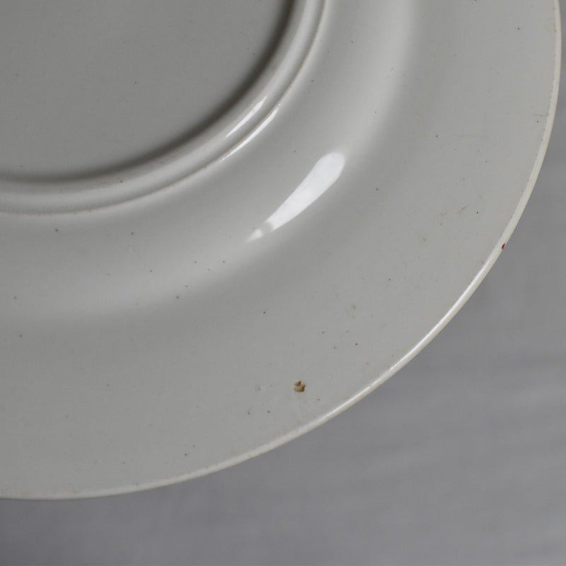 Antique Dessert Plate - Lunéville Fontainebleau C