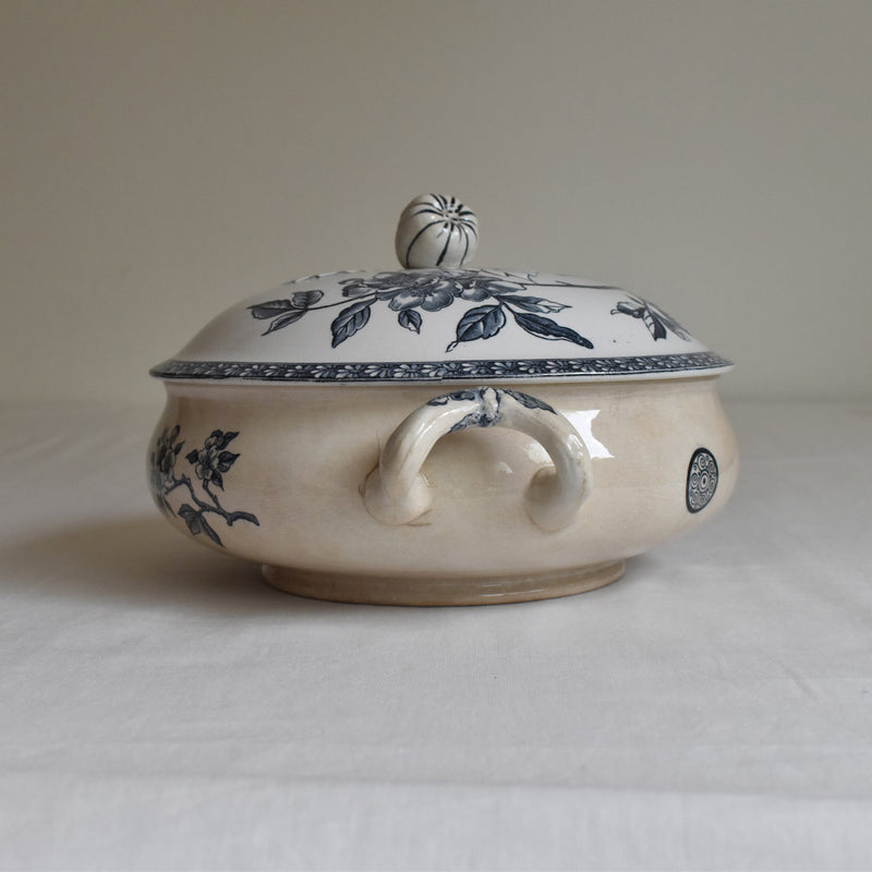 Antique Tureen Grande Époque (E. BOURGEOIS) Marguerite