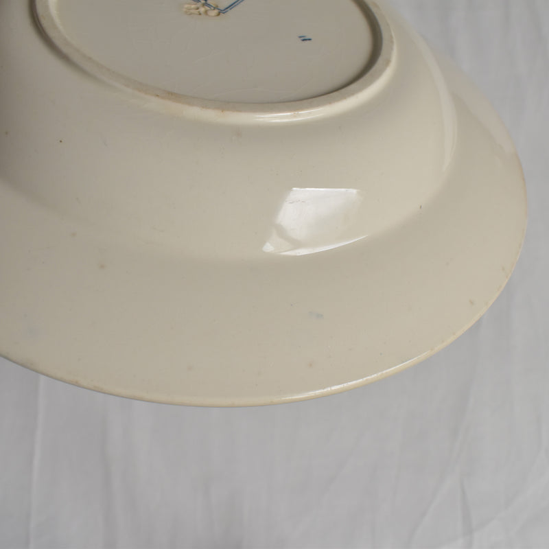 Antique deep plate U&C Sarreguemines Feria C