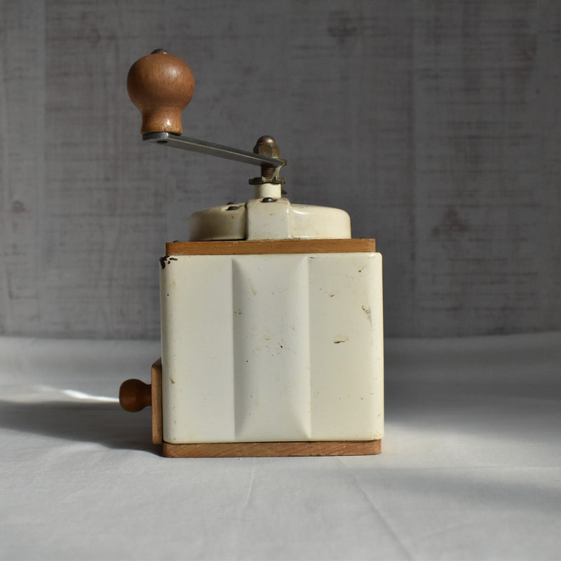 Peugeot Vintage Coffee Grinder White