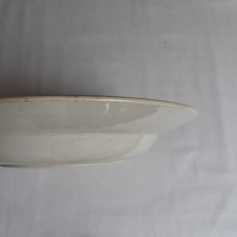 Antique Deep Plate U&C Sarreguemines Feria A