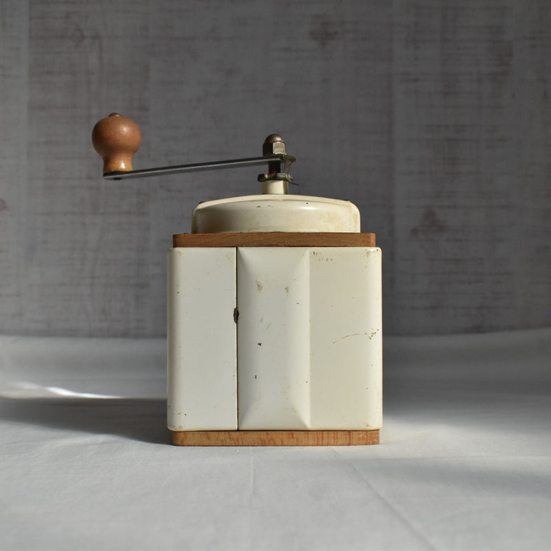 Peugeot Vintage Coffee Grinder White