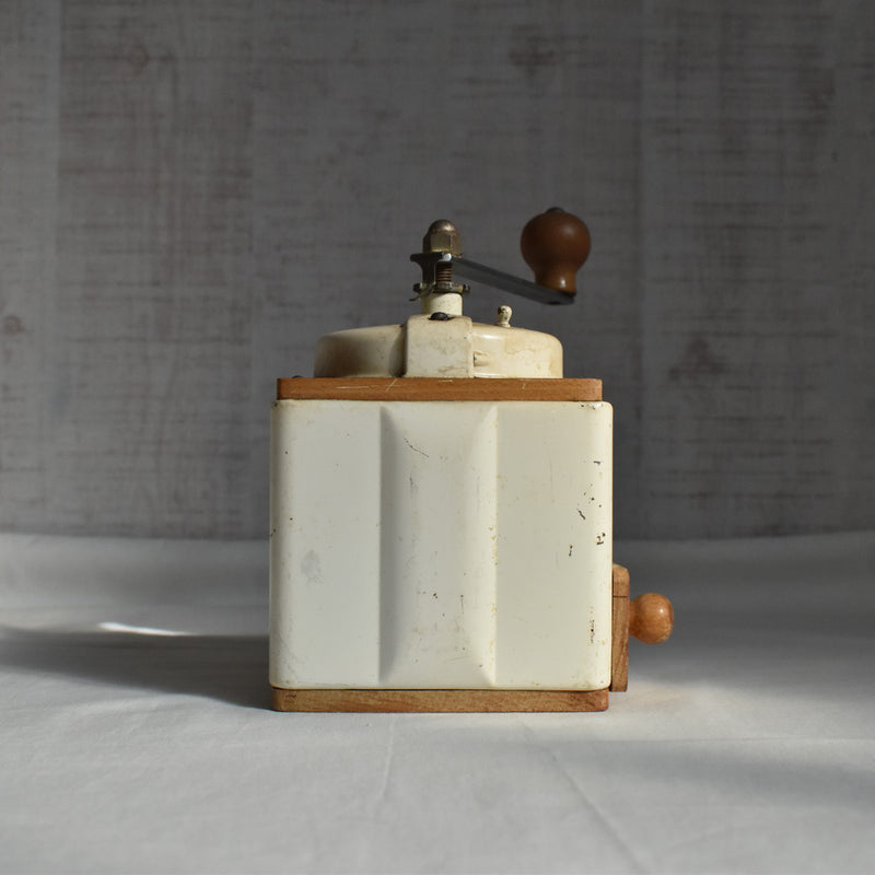 Peugeot Vintage Coffee Grinder White