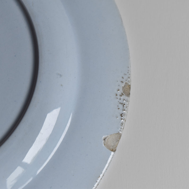 Antique Plate Creil et Montereau Japon 23.5cm