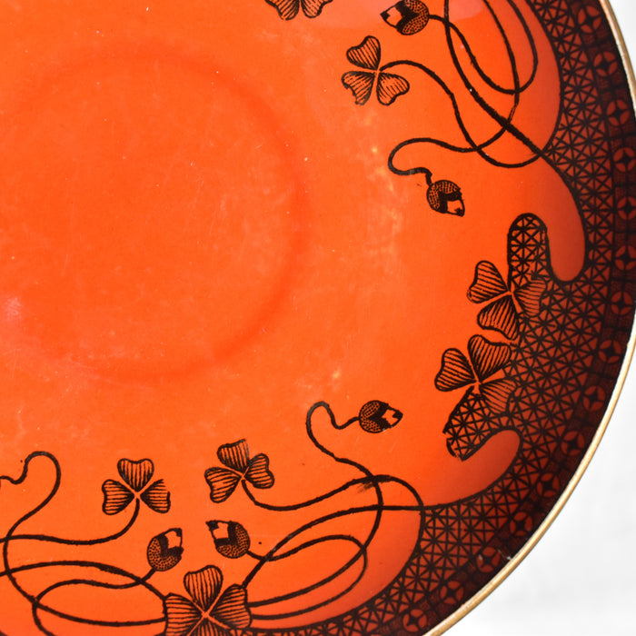 アンティーク カップ&ソーサー サルグミンヌ Trefle A