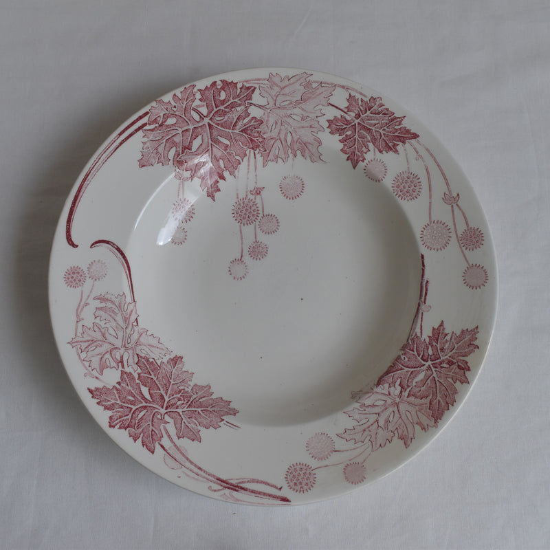 Antique Deep Dish K&G Luneville Platane C